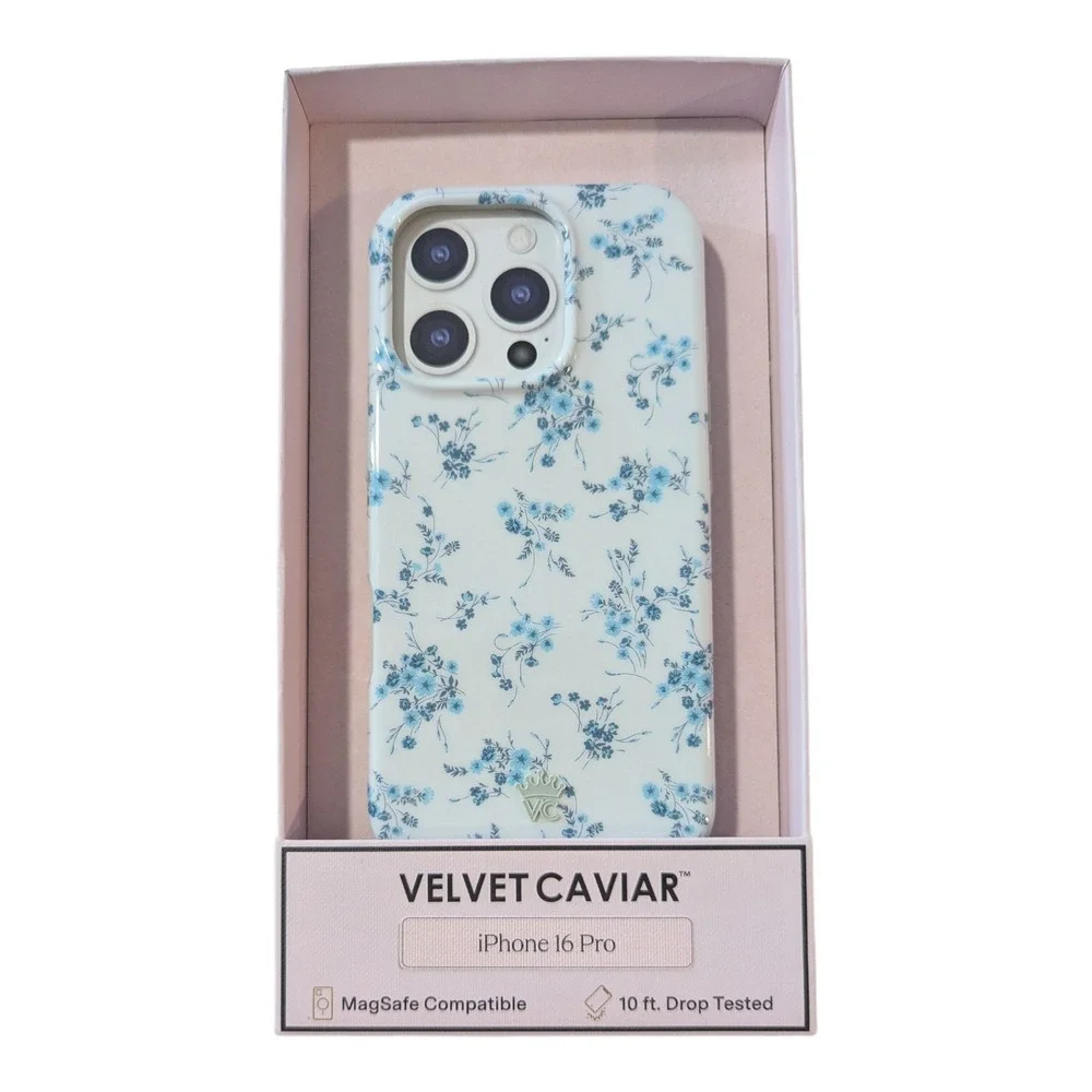 C2-OB Velvet Caviar Magsafe Case for Apple iPhone 16 Pro(two camera) French Blue